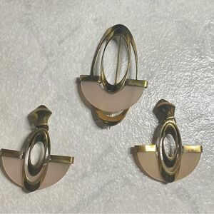 VINTAGE Brooch & Earrings